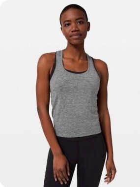 lululemon Swiftly Tech Racerback Tank Top - Gray - Size 10